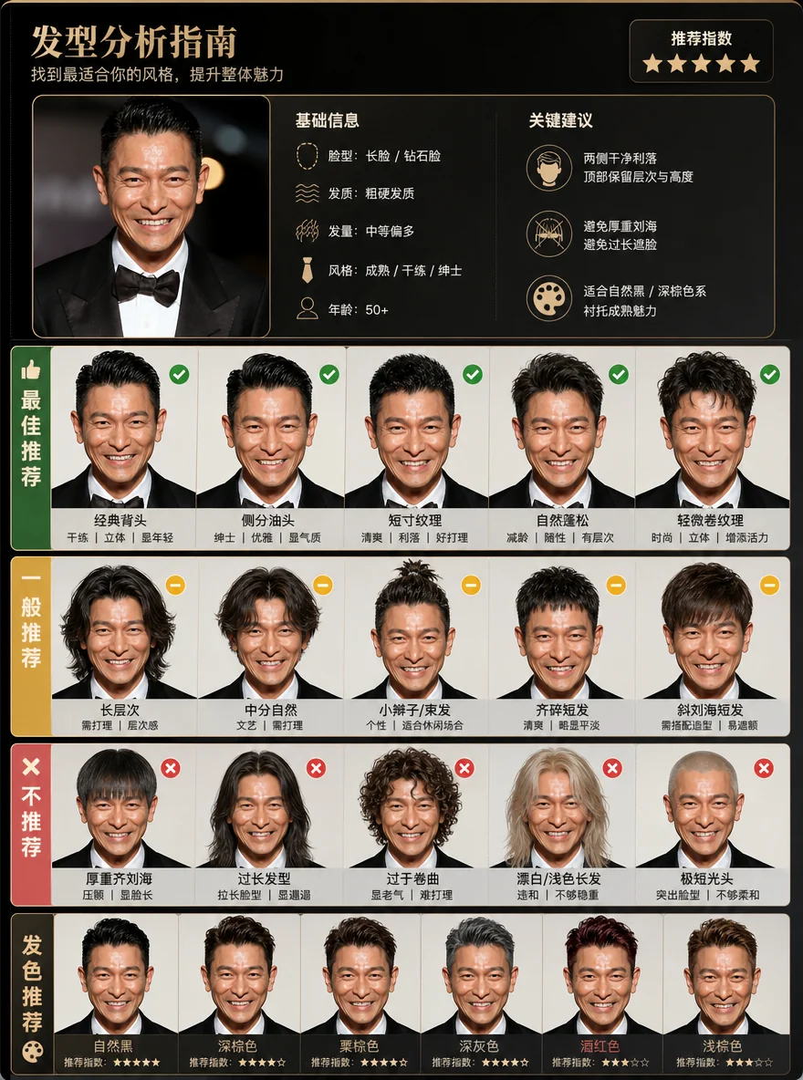 AI 发型匹配